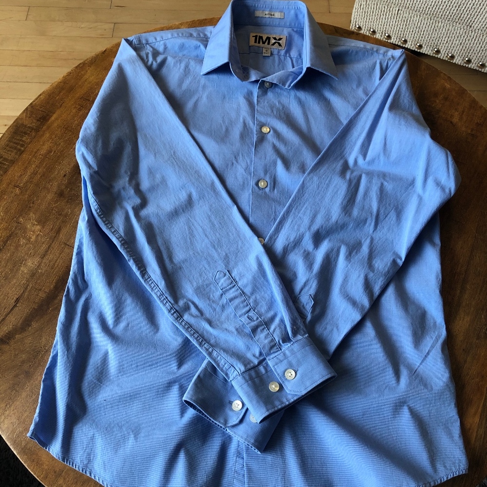 Express Medium Fitted Dress Shirt
